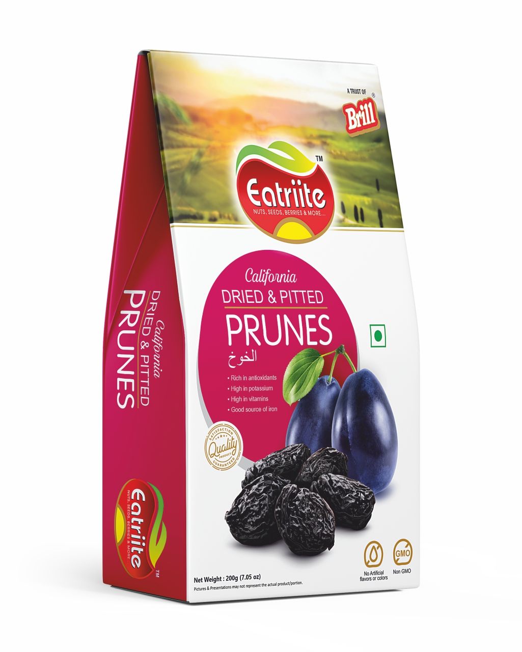 Eatriite California Dried & Pitted Prunes (200 g)