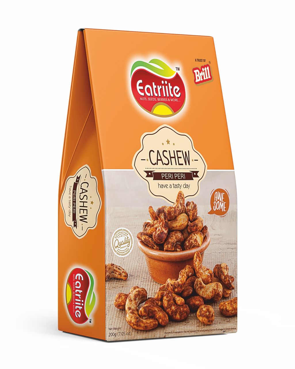 Eatriite Roasted Peri Peri Cashews (200 g)