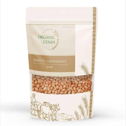 Organic Gyaan Peanuts/Groundnut 900gm