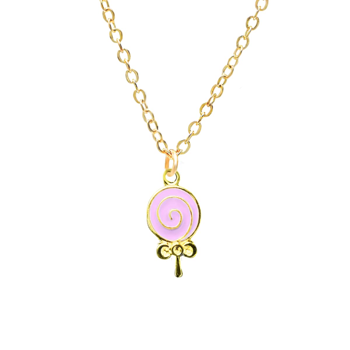 Rack Jack Y2K Charm Pendant - Lollipop - Pink