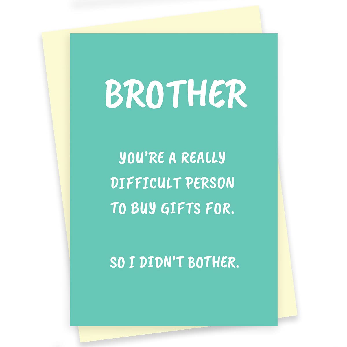 Rack Jack Rakshabandhan Funny Greeting Card - Difficult Person