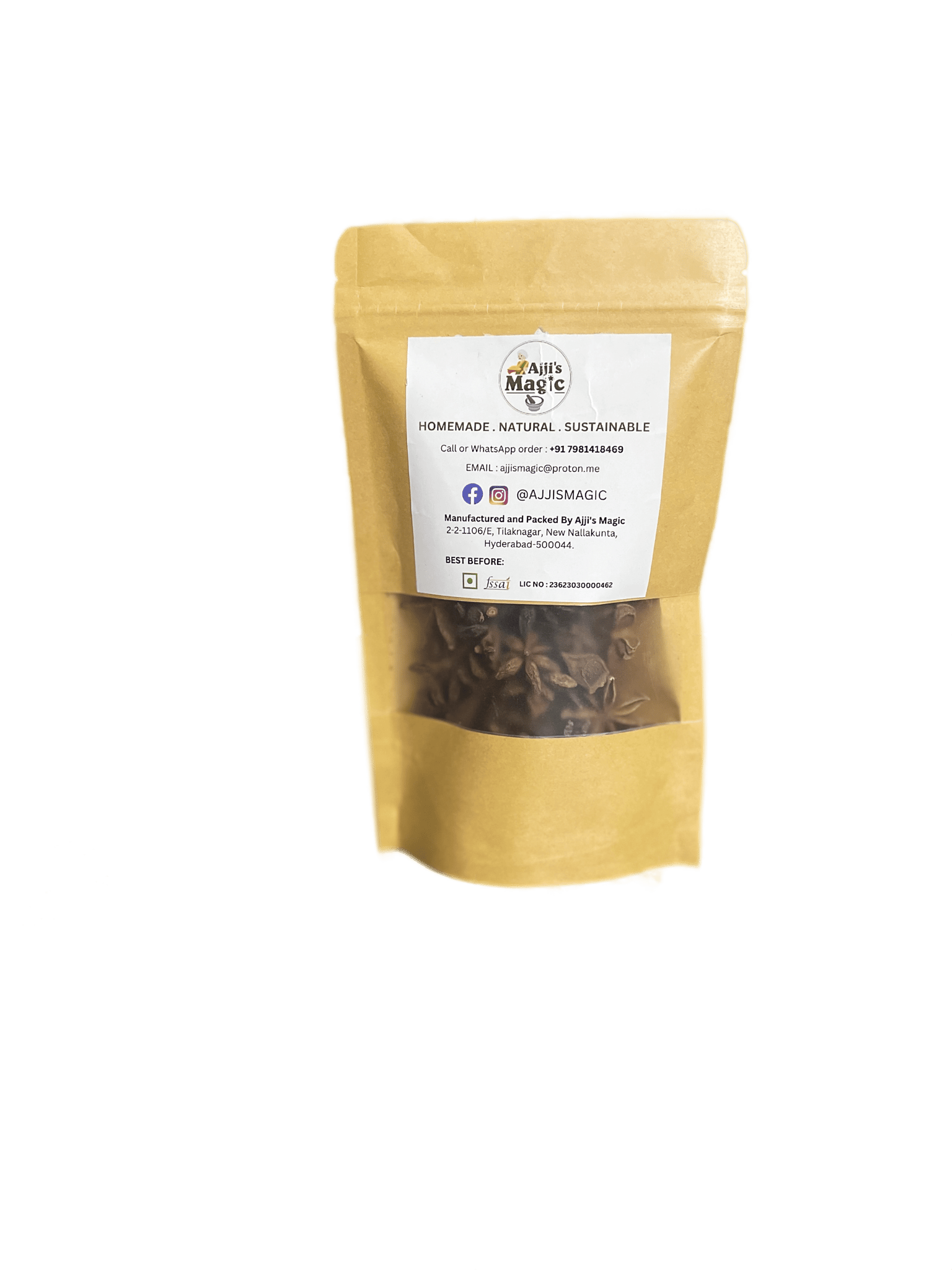 Ajji's Magic 100% Natural Star Anise/ Chakra Phool