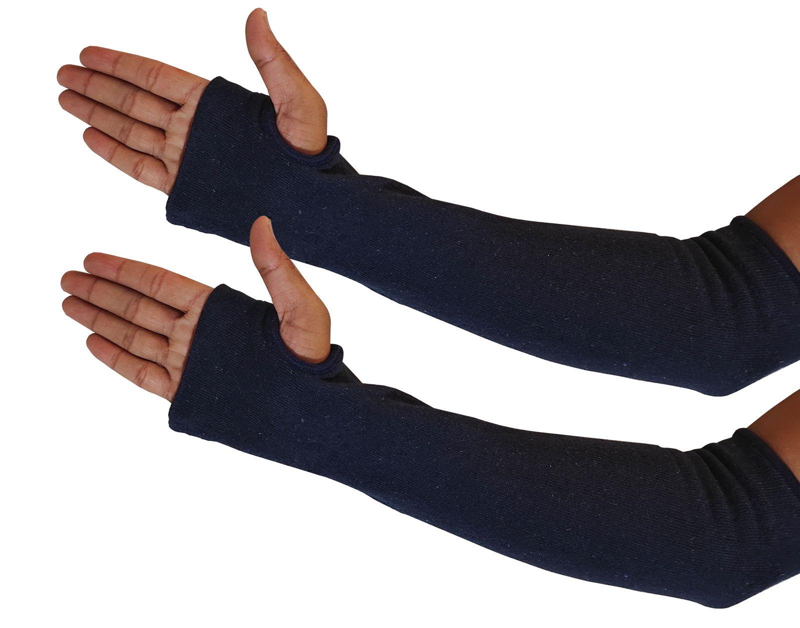 Alexa India Anti Uv And Sunburn Protection Solid Full Arm Sleeves For Women  at Rs 42/pair, Cotton Hand Sleeve in New Delhi