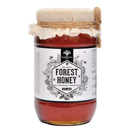 Vanalaya Forest Raw Honey Unprocessed Unpasteurized Pure Natural Organic Honey