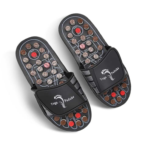 Buy LIVEASY ORTHO CARE ACUPRESSURE SLIPPERS - MEN (BLACK) SIZE 8 Online &  Get Upto 60% OFF at PharmEasy