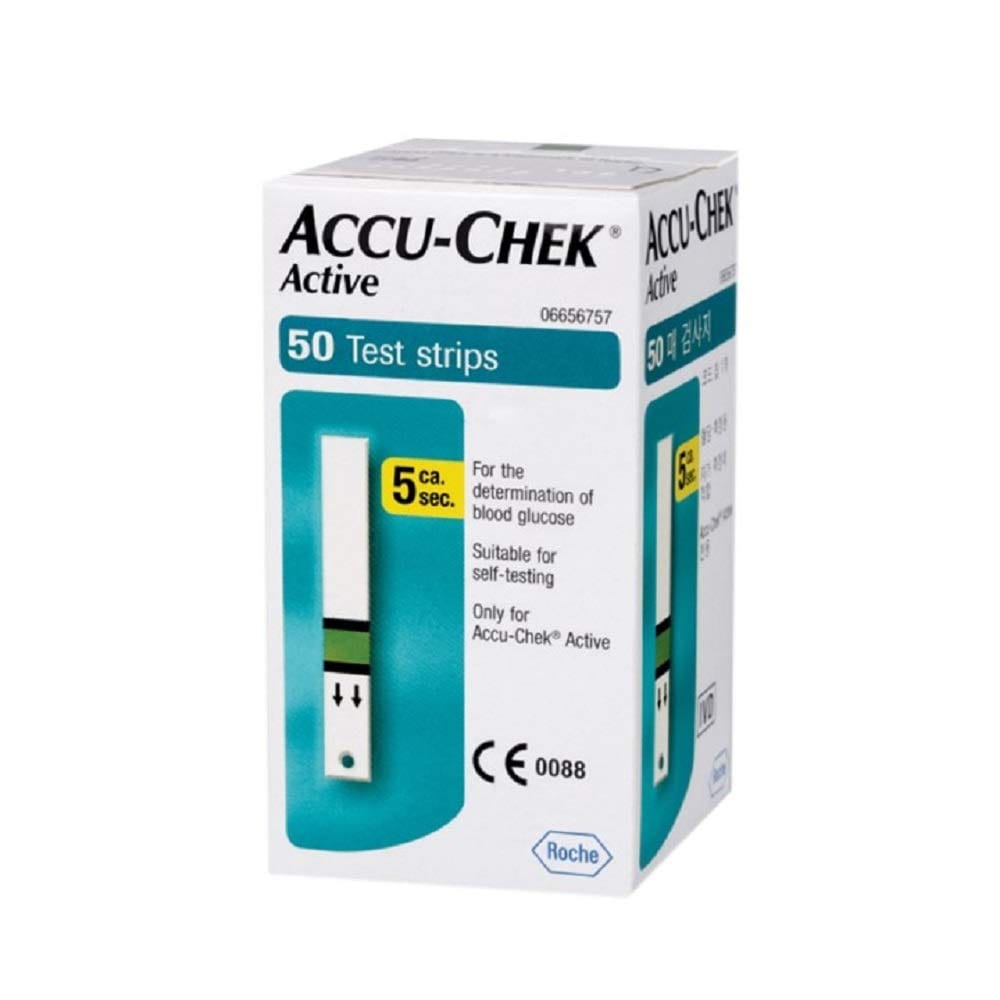 Accu-Chek Active Strips, Pack of 50