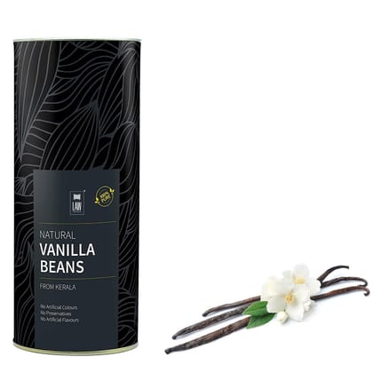 Gourmet Grade Vanilla Beans Whole from Kerala – Grade A Vanilla Pods for Vanilla Extract and Baking