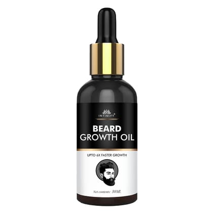 Intimify Beard Growth Oil, beard growth, hair beard oil, moustache growth oil, 30 ml
