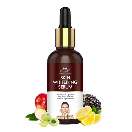 Intimify Skin Whitening Serum for Skin Lightening, Skin Brightening, Face Glow & Dark Spots, Face Serum