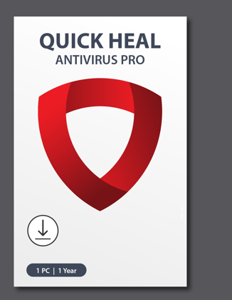 Quick Heal | Antivirus Pro | 1 user | 1 Year | Email Delivery - no CD