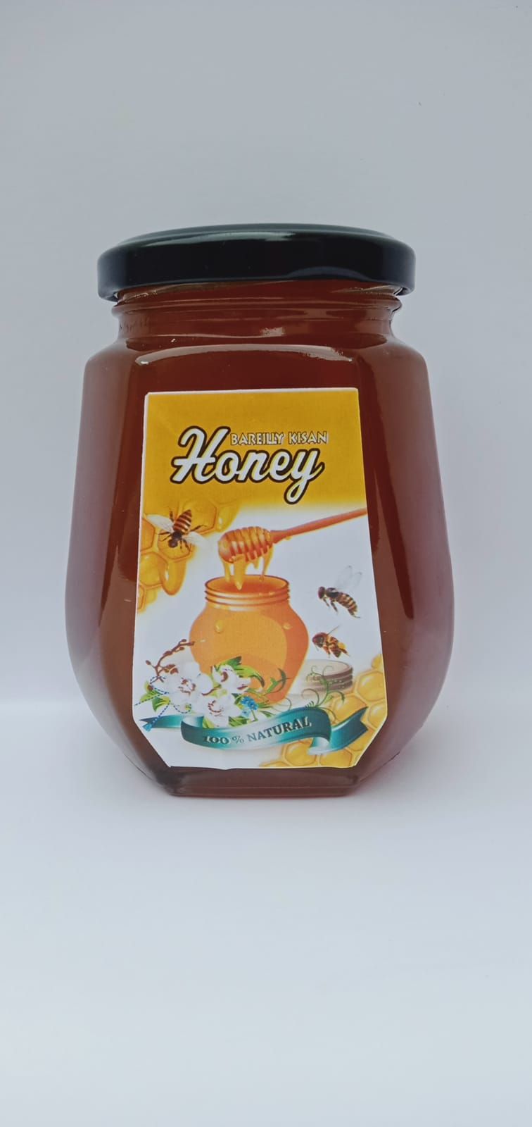 Natural Raw Mustard Honey 1 kg