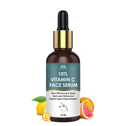 Intimify 10% Vitamin C Serum, anti acne serum, face serum, skin brightening serum, 30 ml