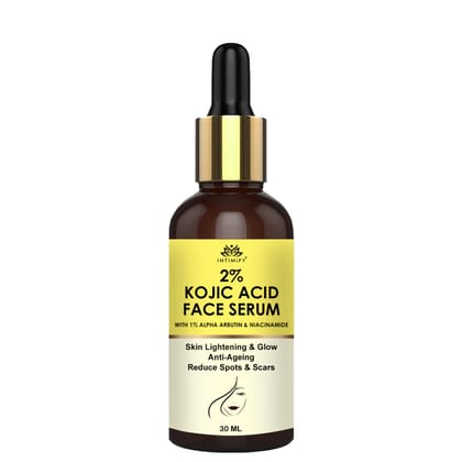 Intimify 2% Kojic Acid Serum, for Skin Brightening, skin whitening, anti acne serum, anti acne face serum, 30 ml