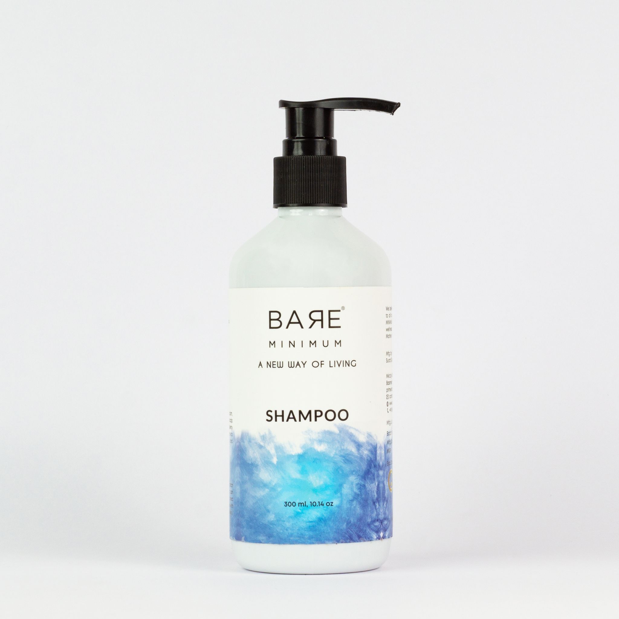 Bare Minimum Hair Fall Rescue Shampoo For Weak Hair also Smooth and Silky Anti Dandruff Shampoo with Amla, Bhiringraj, Reetha 300 ML