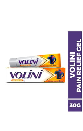 Volini Pain Relief Gel for Muscle, Joint & Knee Pain Gel by Sun Pharmaceutical Industries Ltd 30gm