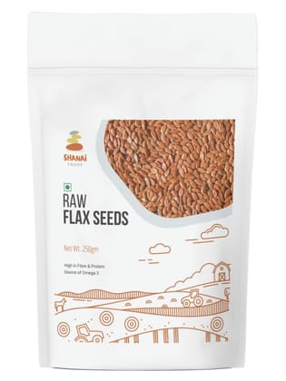 Shanai Foods Raw Flax Seeds 250g