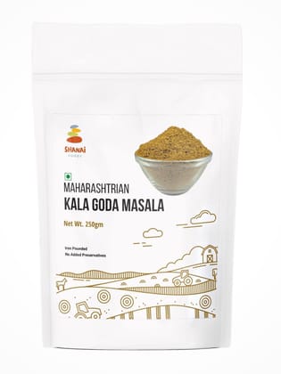 Shanai Foods Maharashtrian Kala Goda Masala 250g