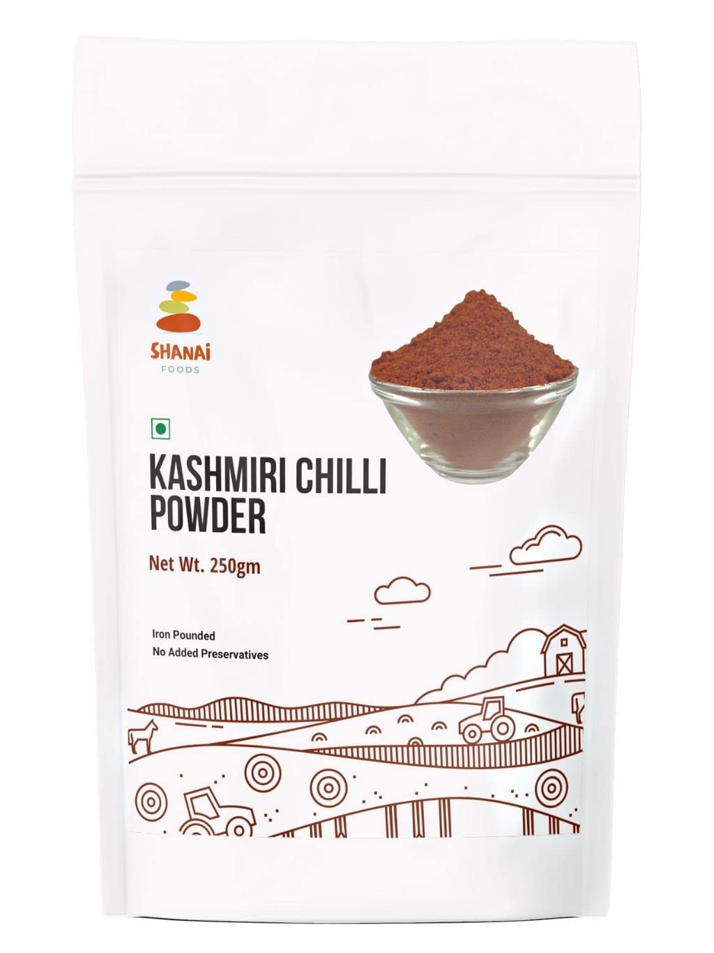 Shanai Foods Kashmiri Red Chilli Powder 250g