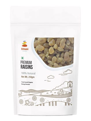 Shanai Foods Premium Seedless Brown Raisins 250g