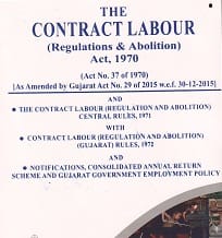 Contract Labour [Regulations & Abolition] Act in ENGLISH Edition 2016
