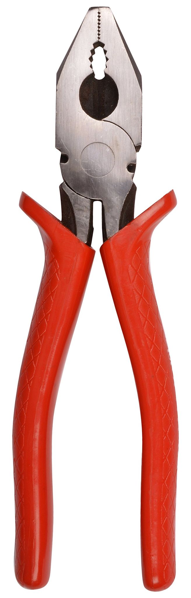 H9 MULTITEC MT-555 Chromium Steel 8" inch Lineman Plier (Red) Pack of 5 )