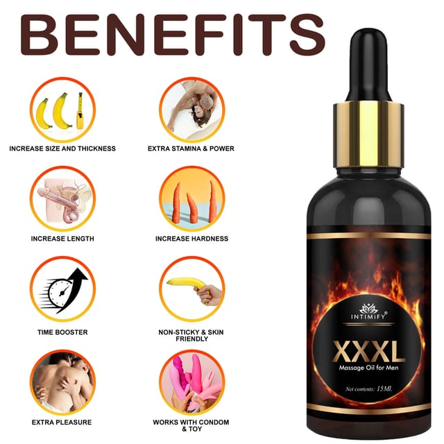 Intimify XXXL Oil for Penis enlargement penis massage oil sexual