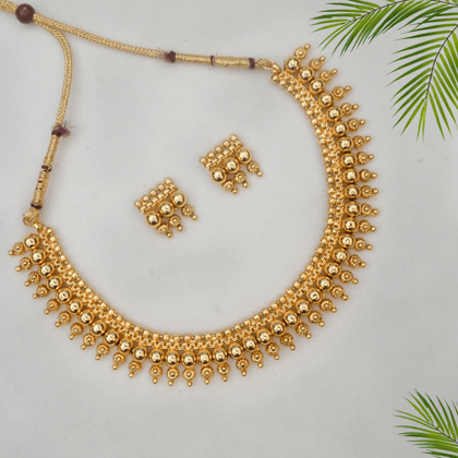 Gold-Plated Jewellery Set