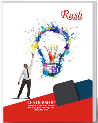 Rush 168 Pages Jumbo (24x18 cm) Notebook - 4 Line with Gap (English)