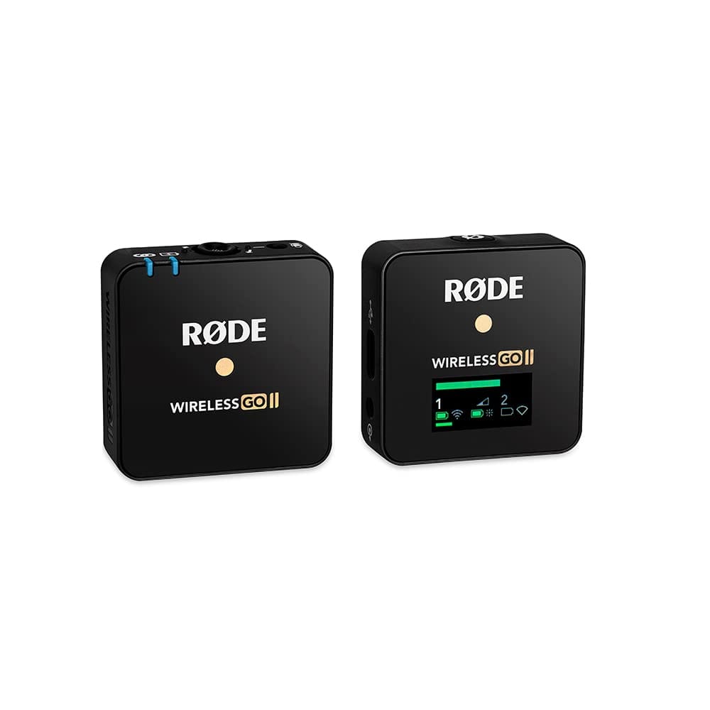 Rode Wireless GO II Single Channel Wireless Microphone System, BlackWireless Go II Single