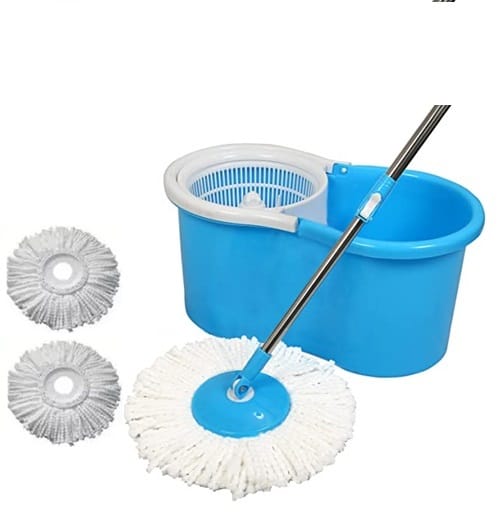 Ayush Brand MOP Set with 2 extra refill (Blue)