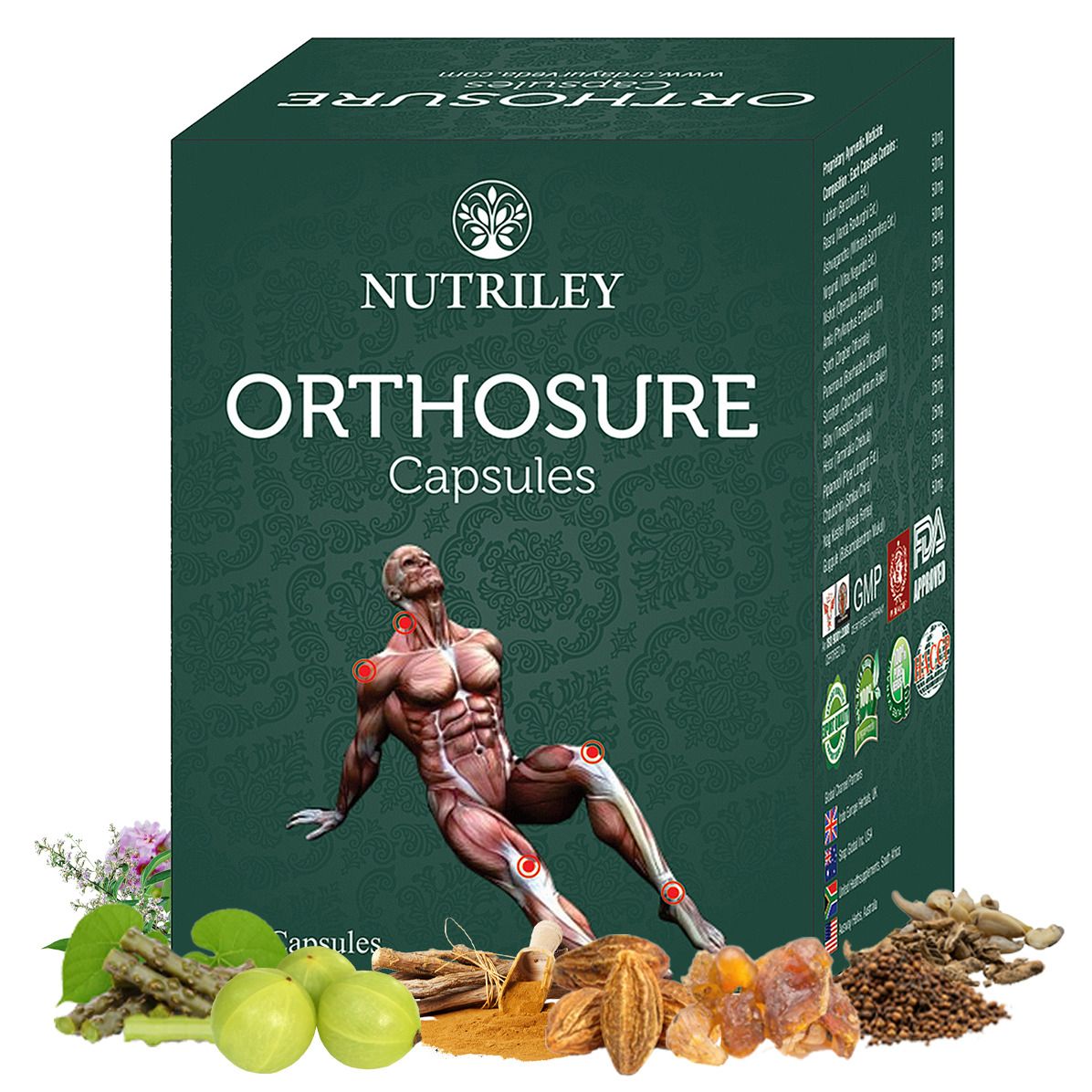 Nutriley Orthosure - Joint Pain / Arthritis Capsules (60 Capsules)
