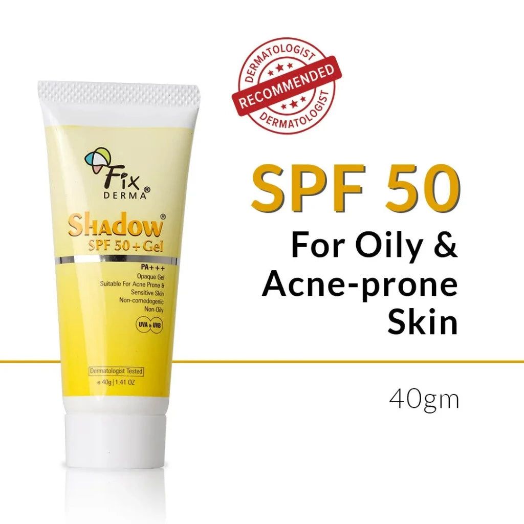 Fixderma Shadow Sunscreen For Oily Skin SPF 50+ Gel