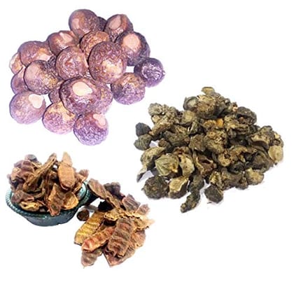 Reetha Amla Shikakai Combo Pack for Hairs Raw Form, 100 g Each