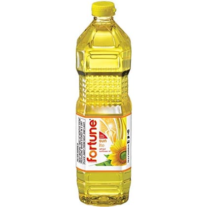 Fortune Sunlite Refined Sunflower Oil, 1L Bottle