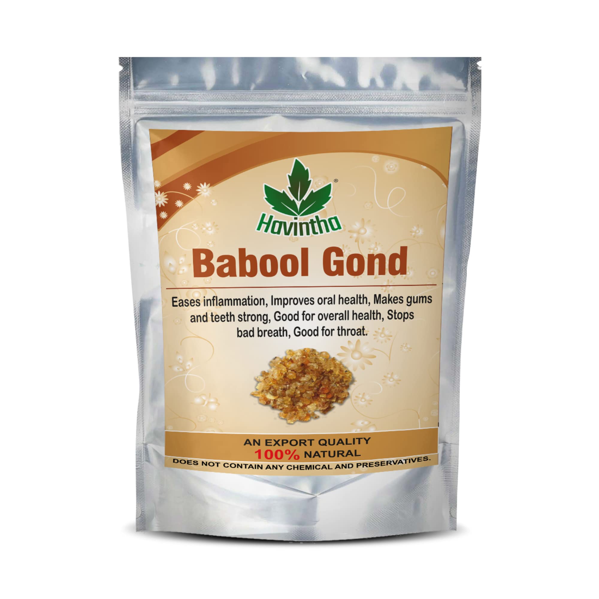 Havintha babool gond for teeth gums skin eyes throat health - 227 grams