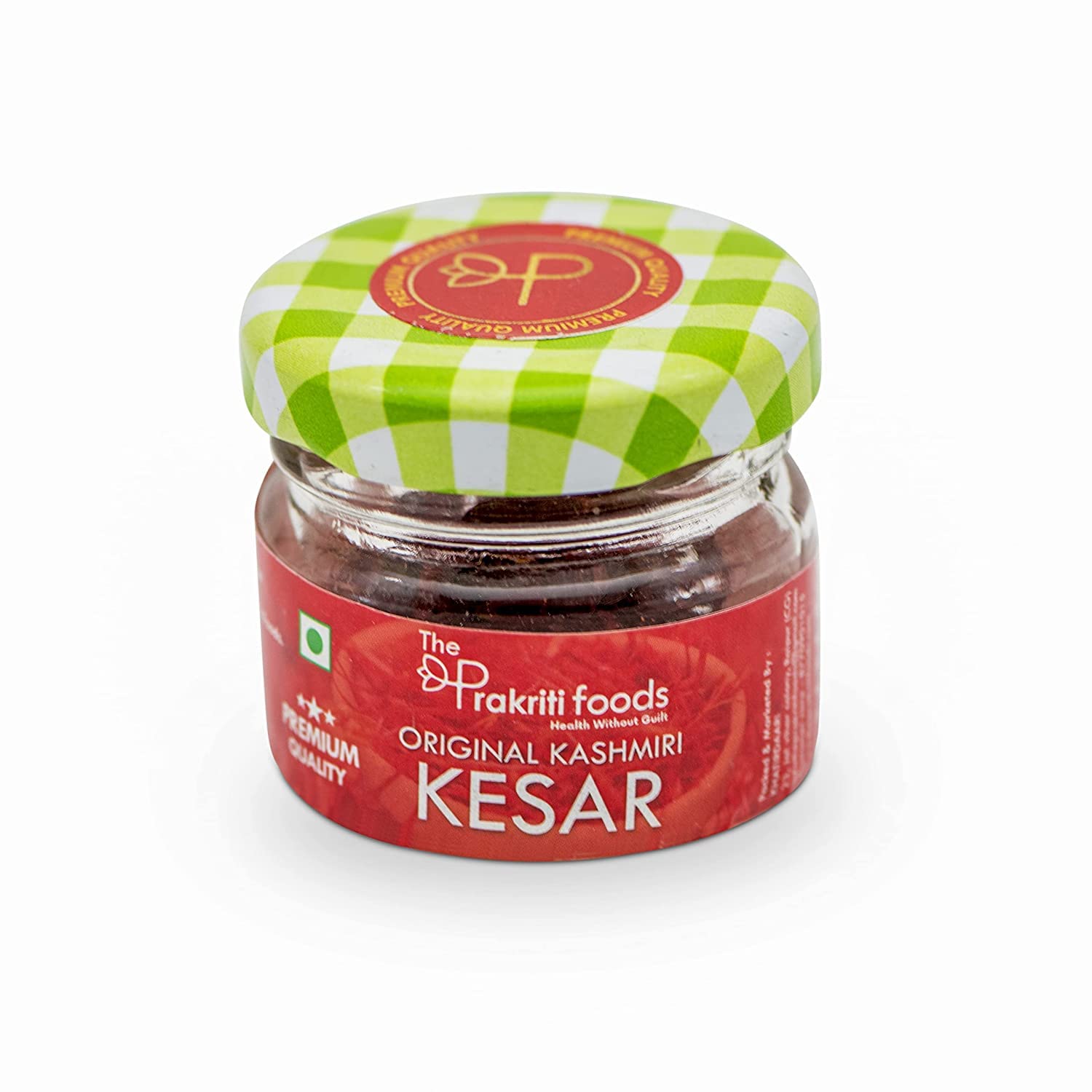 The Prakriti foods by Khatirdaari Original Kashmiri Saffron/Kesar (A++ Grade) for Pregnant Women, Skin, Face, Food and Puja