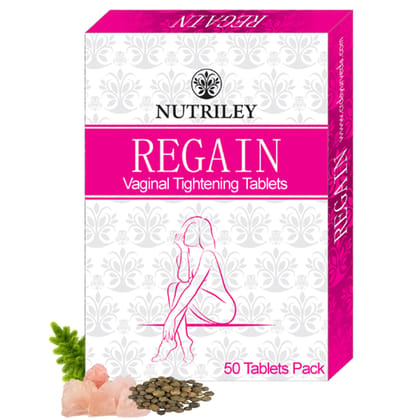 Nutriley Regain Tablet - Vag. Tightening & Whitening Cream (50 Gms)