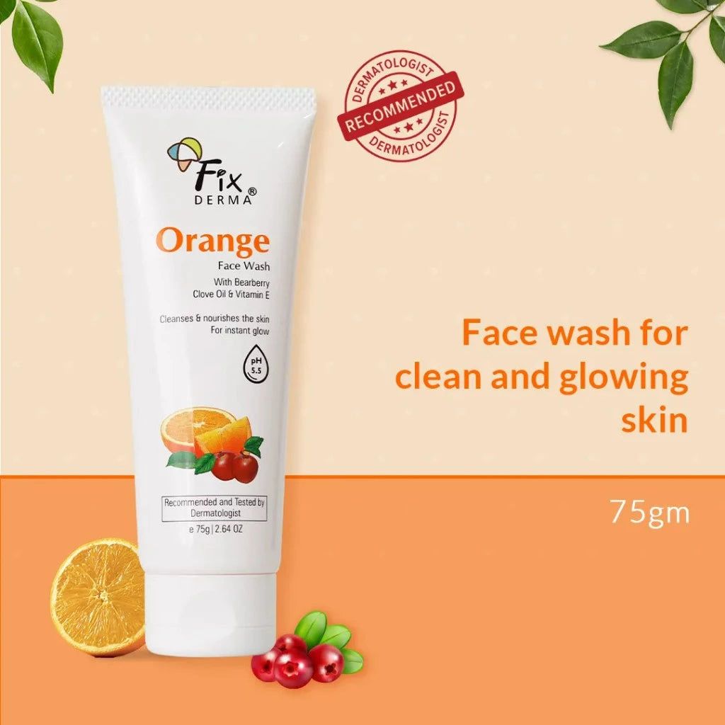 Fixderma Orange face wash