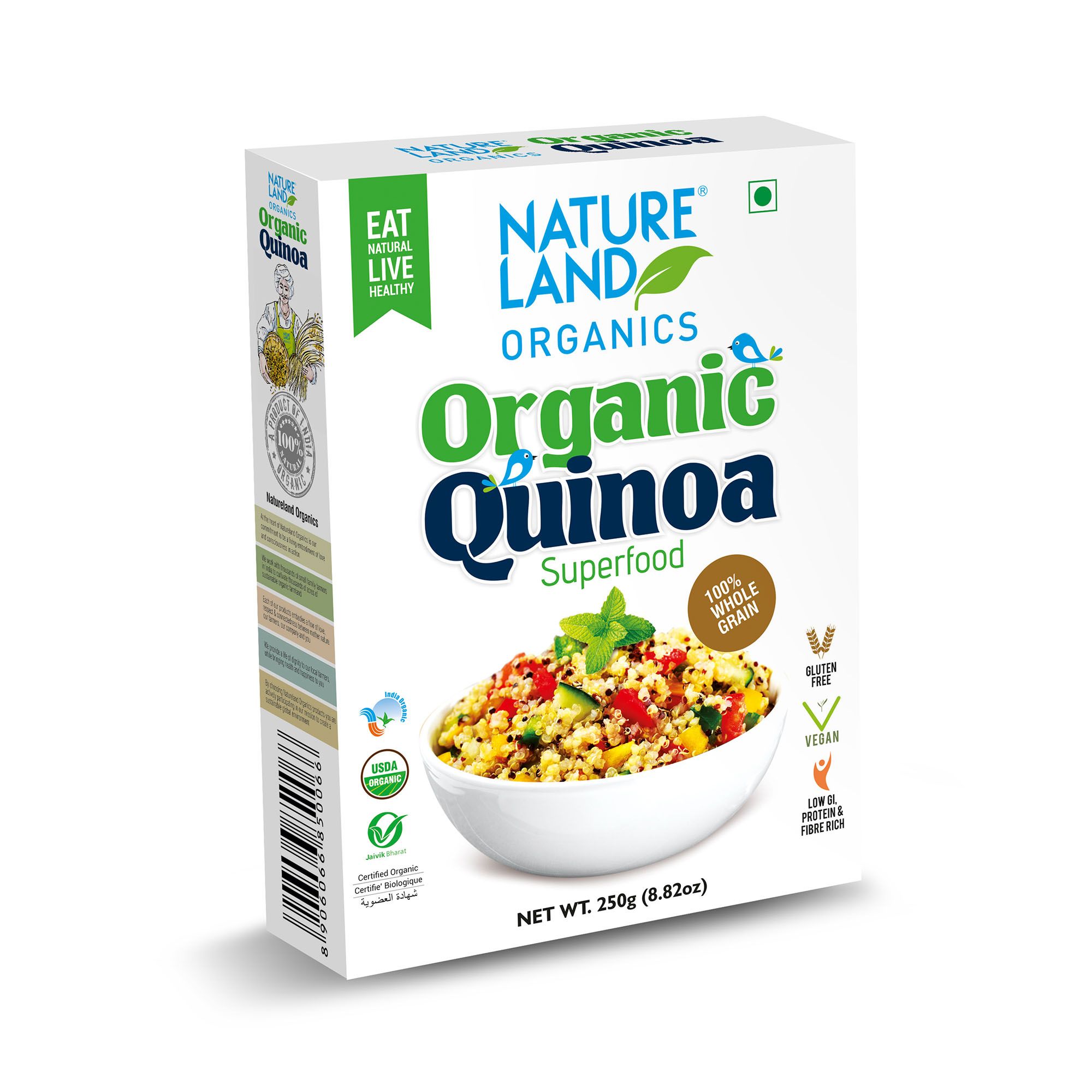 Natureland Organics Quinoa 500 Gm