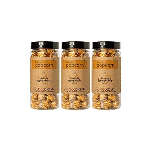 Caramel Popcorn - Pack of 3 (80 Grams Each)