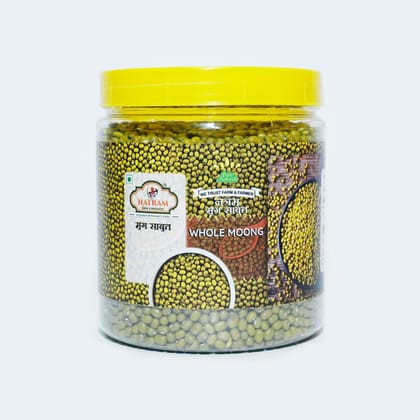 NATRAM Moong/Green Moong/Sabut Moong - 500gm