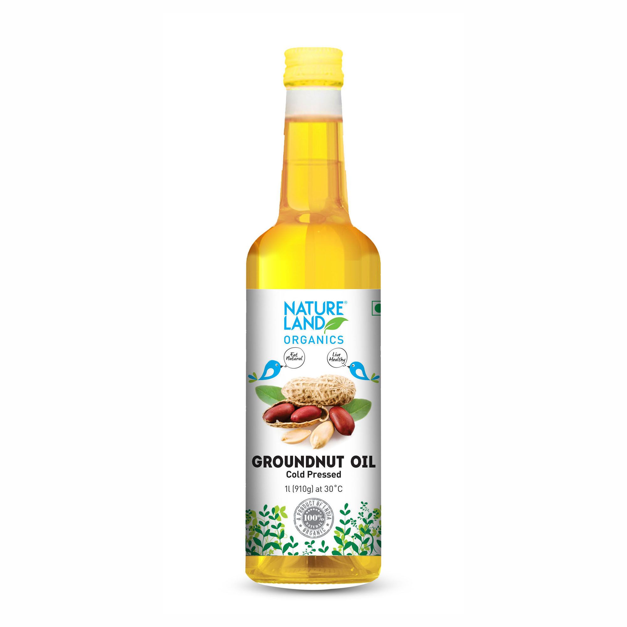 Natureland Organics Groundnut Oil 1 Ltr