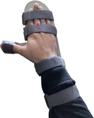 Wrist Hand Orthosis Full Cockup Stroke & Paralysis Splint For Right Hand Size (M)