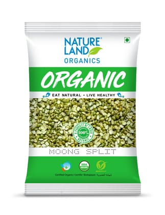 Natureland Organics Moong Split 1 kg