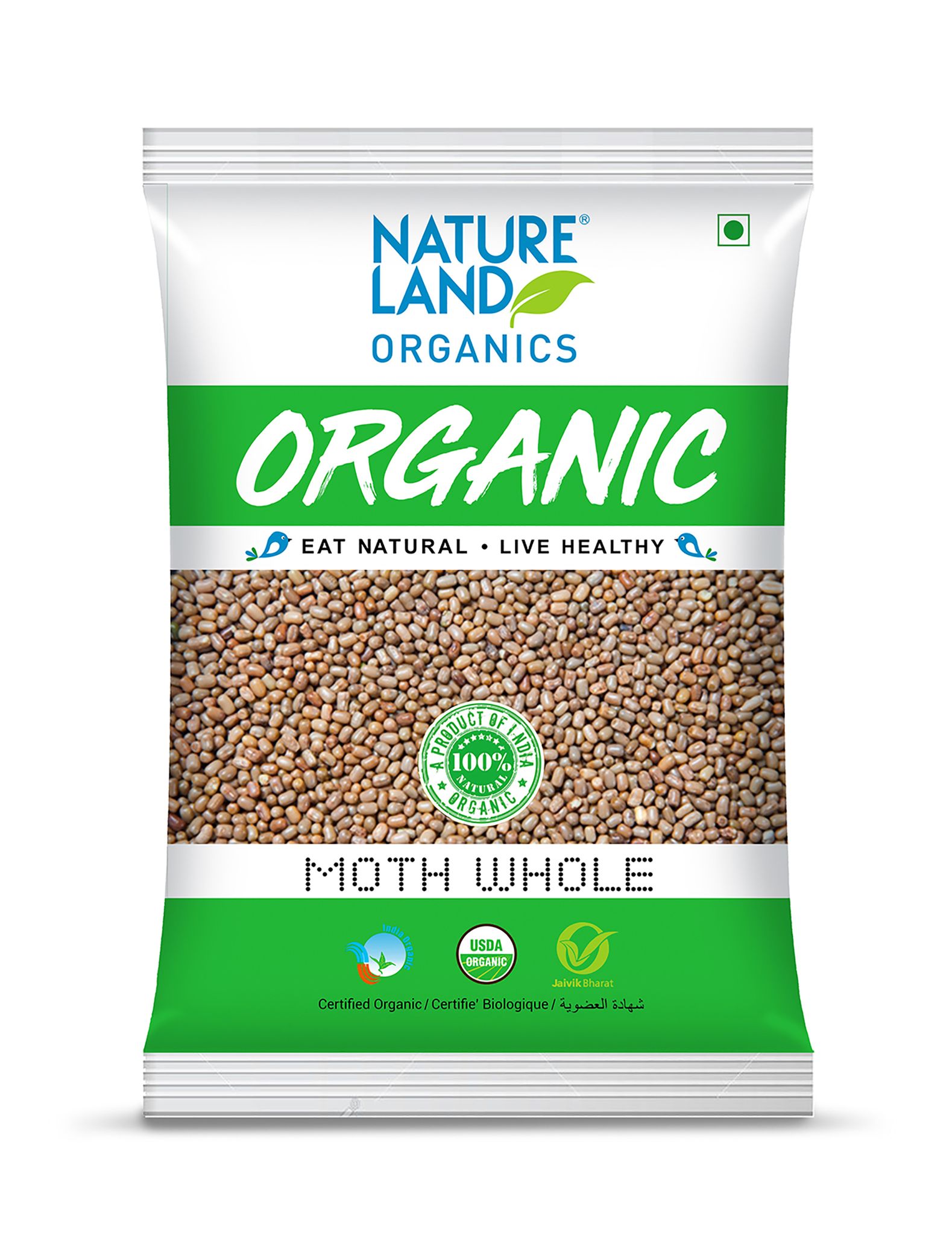 Natureland Organics Moth Whole 1 kg