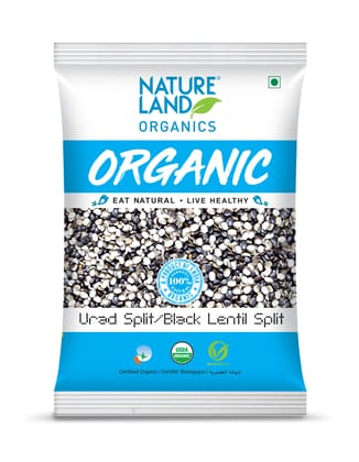 Natureland Organics Urad Split Dal 1 kg