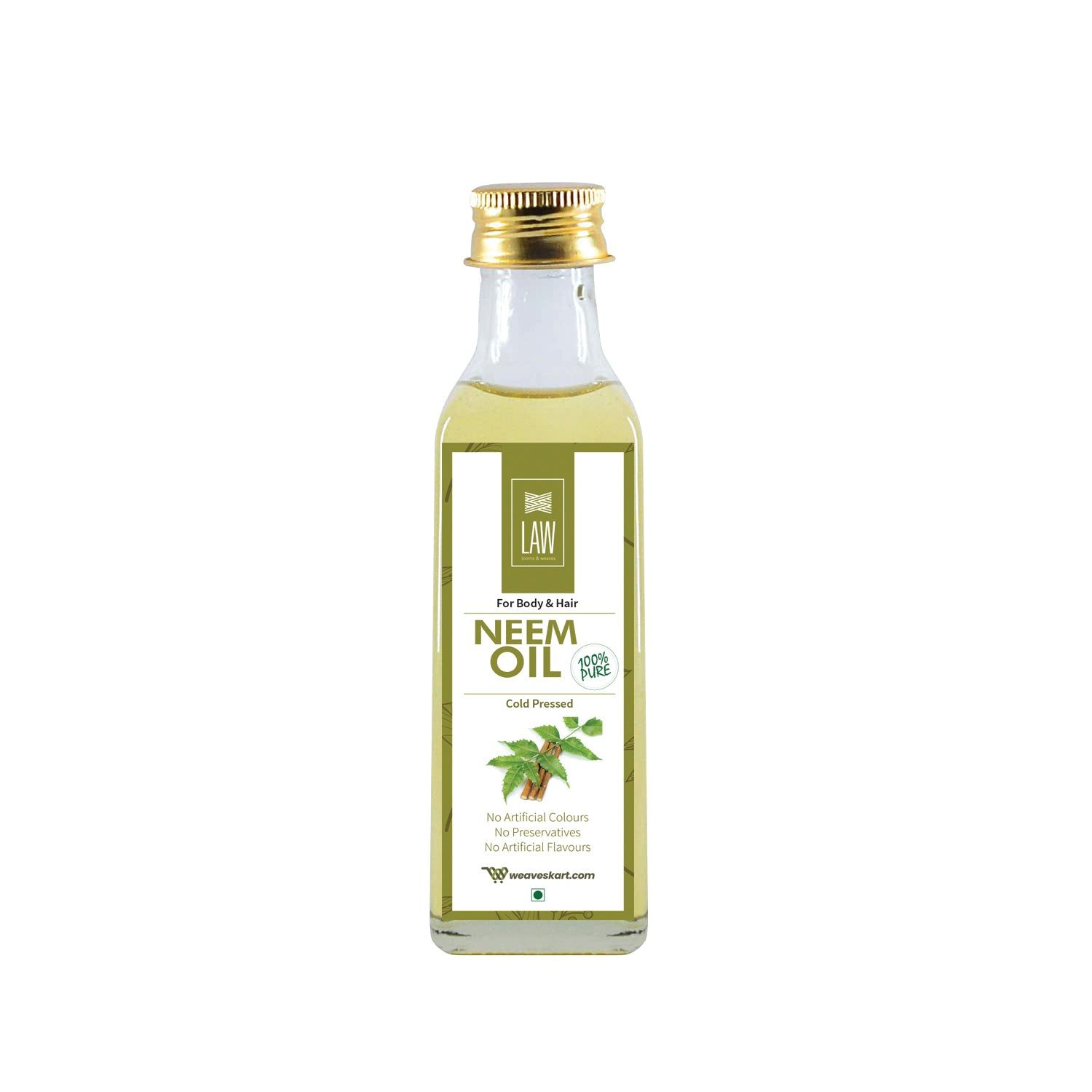 Pure Neem Oil for Hair & Skin (Powerful anti-ageing therapy with pure Neem oil (100ml )