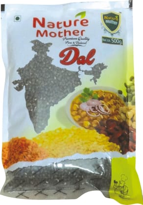 Nature Mother Urad Sabut Dal 500 gm (Unpolished)