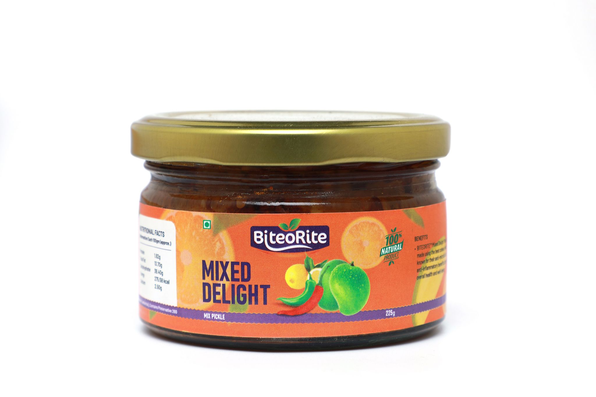 Biteorite Mixed Delight Pickle, 225g