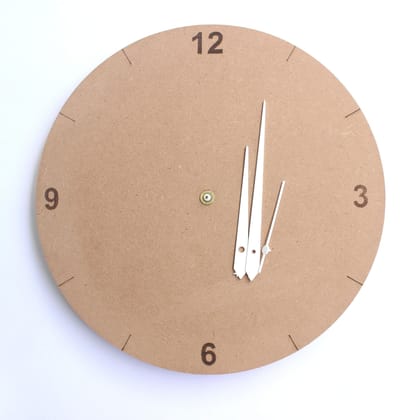 IVEI DIY MDF Clock Round - 11 inches